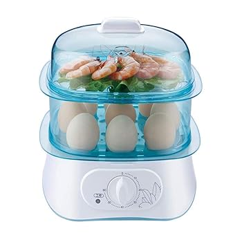 【中古】【未当て嵌める】n/a 灯し火スチーマー卵炊飯器朝ごはんアーティファクト3L身寄り用スチーマー、熱っぽい田の実、多役立つことオートパワーオフ二重??層