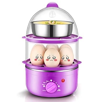 【中古】n/a タイマーエッグボイラークッカー多機能電気二卵炊飯器卵スチーマー14卵容量朝食マシン