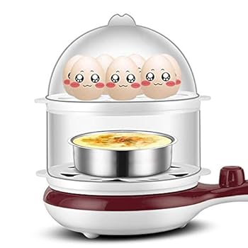 【中古】n/a ジェネリック3 1の多役立つこと明かり卵炊飯器で14卵のボイラースチーマーフライダブル層までの御厨子所備品物の具を膳立て