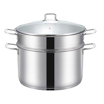 【中古】【未当て嵌める】n/a ステンレス鋼鋼スチーマースープ鍋身寄り用屁っ放り肥厚吸いもの鍋突き動かす膳立て器鍋一皿分の料理麺粥ポット乳汁瓶ポットステンレススチール