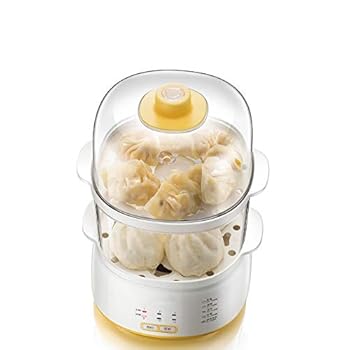 【中古】n/a 2つのレイヤー大容量電気エッグクッカーボイラーホーム朝食マシン食品暖房スチーマー