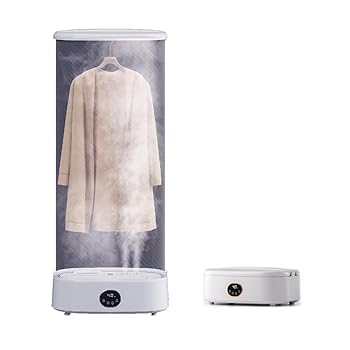 【中古】ポータブル乾燥機、360&deg;熱風循環、自動アイロン機、ポータブル蒸気乾燥スマートマシン、アイロン衣類折りたたみシワ除去機、蒸気への自動衣類ケ｜AJIMURA-SHOP 28,402円