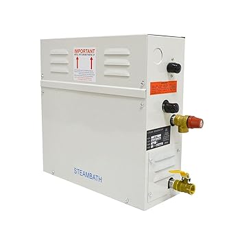 【中古】【未使用】スチーム ジェネレーター スチームジェネレー サウナ 蒸し器 スチームジェネレーター 4。5kwホームサウナルーム用の蒸気発電機サウナスチームバ