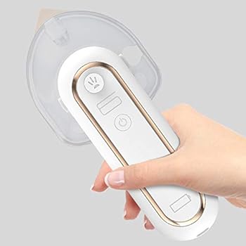 【中古】【未使用】衣類用スチーマー、衣類用ハンドスチーマー、 ワイヤレスハンドヘルドスチームアイロン機ミニポータブル USB 充電式ガーメントスチーマーハンギ