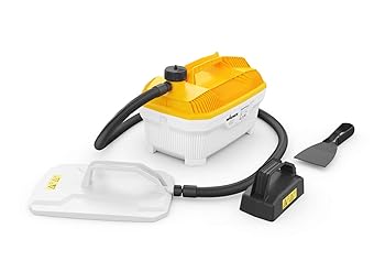 【中古】【未使用】WAGNER Steam Wallpaper Stripper SteamForce Plus, 4 l capacity, steaming time max. 70 min, 3.7 m hose incl. scraper and small steam plat
