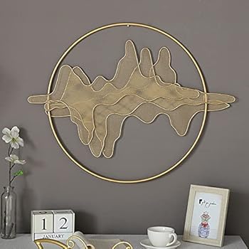 【中古】Wanddekoメタル、3D Handgemachte Wanddekoration Kunst Skulptur Wandskulpturen einzigartge deko terrassedeko wandrelief Abstrasset Gesche｜AJIMURA-SHOP
