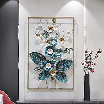 【中古】KREETIVE HandgeMachteメタルWanddekoration、3D HandgeMachteメタルWanddeko Wandskulpturen、F?rArbeitszimmer/Wohnzimmer/Schlafzimmer/Kuns