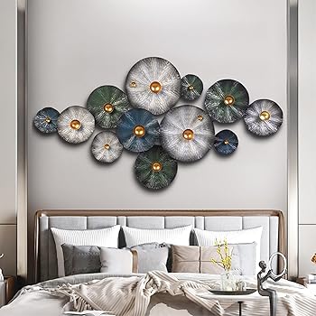 【中古】Wanddeko金属元素、ワンドデコレーションWohnzimmer kreative handgemachtewandskulpturf?rarbeitszimmer/Wohnzimmer/Schlafzimmer/Kunstwerk/Hot