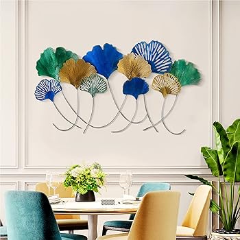 【中古】Wanddekoメタル、3DWandh?nger、WandskulpturメタルWanddeko Wohnzimmer Wandskulpturen、DekorF?rWohnzimmerHotel Hintergrund Wandverzierun|AJIMURA-SHOP