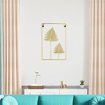 【中古】【未使用】Wanddekoメタル、3D Wandschmuck、Kreative Wandskulpturメタール、Wanddeko Wohzimmer Wandskulpturen、DekorF?rWohnzimmerHotel Hintergrund