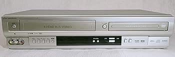 【中古】DX空中線 プログレッシブ最終生産物相応う ヴィデオディスク電気蓄音機VHSズボン下甲板 DV-140V