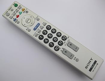 【中古】【未当て嵌める】SONY 完全無欠テレビ受像機遠隔操作 RM-JD017W