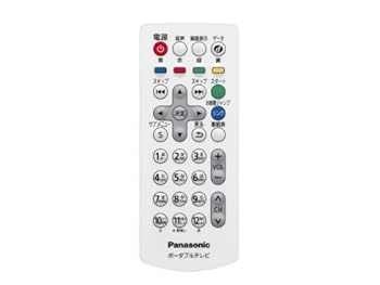 【中古】【未使用】Panasonic ポータブルテレビ用リモコン N2QAYC000092