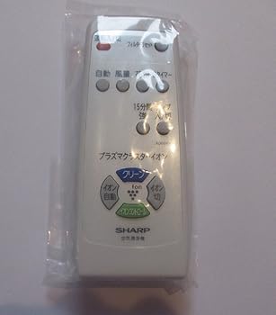 【中古】シャープ 空気清浄機リモコン A069KK