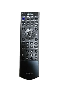 【中古】by d:sign テレビリモコン RC-1300DHK｜AJIMURA-SHOP