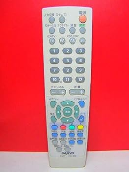 【中古】三洋電機 テレビ受像機遠隔操作 RC-476