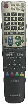【中古】【未使用】シャープ液晶テレビ用リモコン GA674WJSAの後継リモコンGB047WJNC|AJIMURA-SHOP