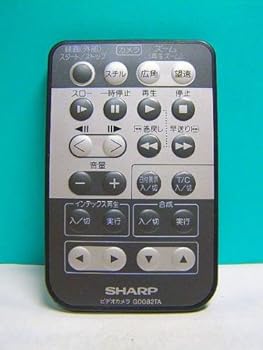 【中古】シャープ ビデオカメラリモコン G0082TA