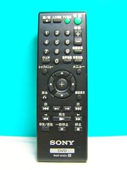 【中古】ソニー ヴィデオディスク遠隔操作 RMT-D187J