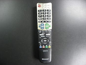 【中古】【未使用】シャープ 液晶テレビ用リモコン RRMCGA826WJSA(0106380309)｜AJIMURA-SHOP