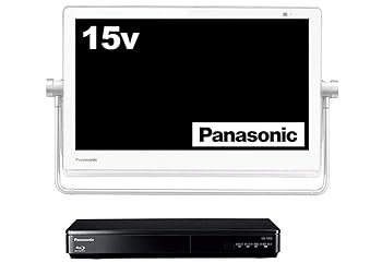 【中古】パナソニック 15V型 液晶 テレビ プライベート・ビエラ UN-15TD7-W ブルーレイディスクプレイヤー付HDDレコーダー付き 2017年モデル