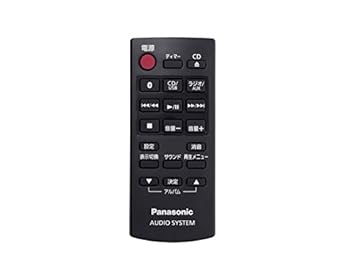 【中古】【未使用】N2QAYB000947 パナソニック Panasonic ミニコンポ リモコン