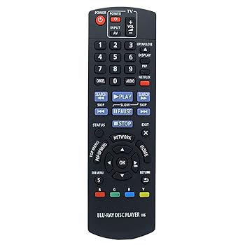 【中古】N2QAYB000575 リモコン 交換用 パナソニック Blu-Ray Disc IR6プレーヤー DMP-BD75 DMP-BD755 DMP-BD755P DMP-BD75P DMP-BD75PC DMP-MST60 DMP-M