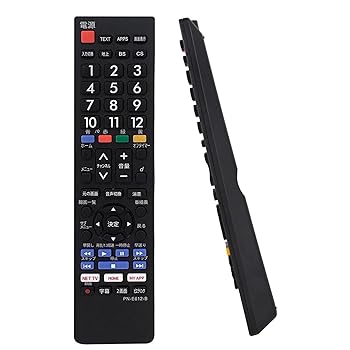 【中古】テレビリモコン 汎用 パナソニック用 リモコンFOR ビエラ 代用 VIERA 液晶テレビ用 設定不要 簡単 軽くて使いやすい 電池別売 TVリモコン 共通