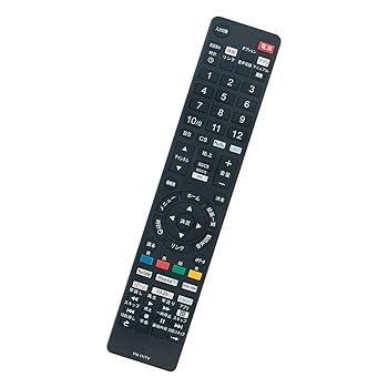 【中古】PerFascin 代用リモコン fits for FRM-110TV FRM-112TV FRM-115TV FRM-111TV FRM-109TV FUNAI テレビ FE-65U7020 FE-55U7020 FL-55U4120 FL-49U4