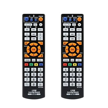 【中古】2個セット L336 学習リモコン テレビ マルチAVリモコン 多機能 テレビ TV CBL STB DVD リモートコントロール リモートコントローラー 純粋な学習