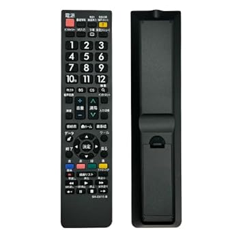 【中古】シャープ AQUOS アクオス テレビ リモコン 【設定済み】 SH-E615-B LC-32LE185 LC-32CHG4042E LC-40FG5242E LC-40FG3242E LC-50UI7222E など対応