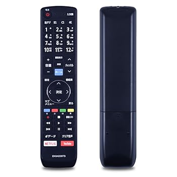 【中古】【未使用】CLVIZCXOM EN3AD39TS 交換用リモコン for HISENSE ハイセンス 液晶テレビリモコン 操作簡単 設定不要 50E6000 55E6000 65E6000 55U7E 65U7E 43E6