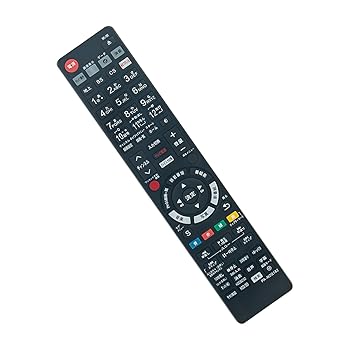 【中古】PerFascin 代替リモコン N2QAYB001184 FITS FOR Panasonic パナソニック DIGA BD DVDレコーダー DMR-BG2050 DMR-BRG2050
