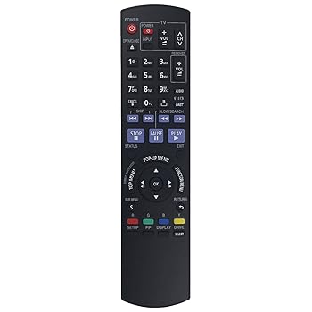 【中古】【未使用】N2QAYB000508 リモコン 交換用 パナソニック DVD Blu-Ray BDプレーヤー DMP-B500 DMP-BD30 DMP-BD30K DMP-BD35 DMP-BD35K DMP-BD45 DMP-BD45K DM