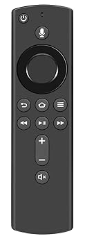 【中古】テレビリモコン L5B83G 音声認識リモコン 汎用 リモコンのみ 交換用リモコン 音声認識コントロール 代用リモコン アプリボタン付き 日本語説明書