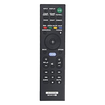 【中古】【未使用】RMT-AH111E 交換用リモコン ソニーサウンドバー ホームシアターシステム HT-CT291 HT-NT3 SA-CT390 HT-RT5 SA-RT5 SA-SLRT5 HT-ST9 SA-ST9 SA-WS