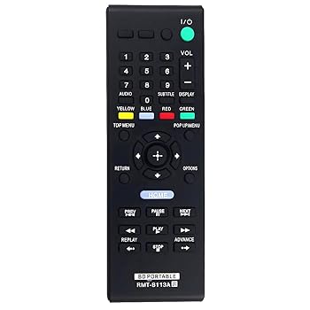 【中古】RMT-B113A リモコン 交換用 Sony Blu-Ray DVDプレーヤー BDP-SX1 BDPSX1000 BDPSX1 BDPSX910 RMTB113A BDPSX90 BDP-SX90 BDP-SX1000 BDP-SX910用