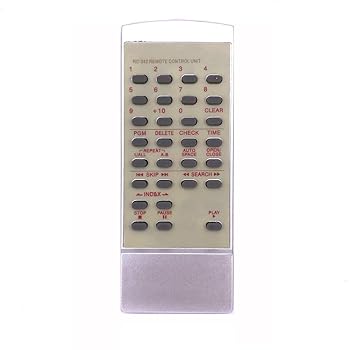 【中古】XINFUTE 交換用RC-342 TEAC RC342 CDプレーヤー リモコン CD5 CD7 CD10 CD15用