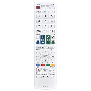 【中古】CLVIZCXOM GB129WJSB for SHARP シャープ AQUOS RRMCGB129WJSB シャープテレビリモコン 【部品番号:0106380460】
