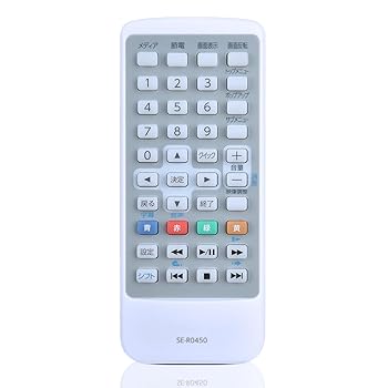 【中古】ブルーレイレコーダーリモコン SE-R0450 for TOSHIBA 東芝リモコン 東芝ビデオデッキポータブルリモコン SD-BP900S対応【部品番号:79106371】