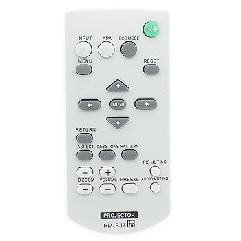 【中古】【未使用】RM-PJ7 リモコン 交換用 Sony VPL-BW120S VPL-CW255 VPL-CW275 VPL-CX235 VPL-CX275 VPL-EX100 VPL-EX120 VPL-EX145 VPL-EX175 VPL-SW125 VPL-SW