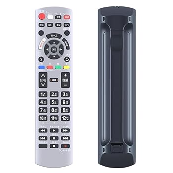 【中古】AVTVA テレビ代用リモコン ITS FOR N2QAYB001174 パナソニック Panasonic 液晶テレビ用リモコン 設定不要 触れ心地よし 鋭敏な反応 UN-19Z1対応