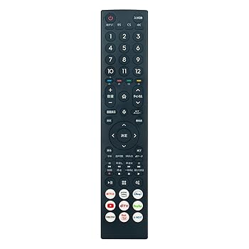 【中古】【未使用】WINFLIKE 代替リモコン ERF3A46（ダイヨウ） fit for ハイセンス Hisense テレビ 音声認識機能付き 75U9H 65U9H 43E7H 50E7H 55E7H 65E7H