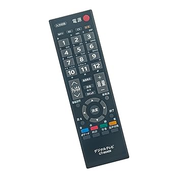【中古】【未使用】ALLIMITY ダイヨウリモコン fit for 東芝（TOSHIBA) レグザ REGZA テレビ 互換のリモコン CT-90409 32AC4 40A1 32A1 26A1 22A1 19A1 32A1S 32A1L