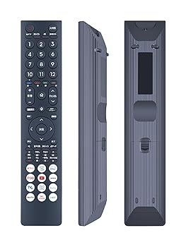 【中古】【未使用】AHTHA ERF3D46H テレビリモコン for Hisense ハイセンステレビ 交換用リモコン 55U8N 75U8N 85U8N 65U8N対応（音声機能なし）