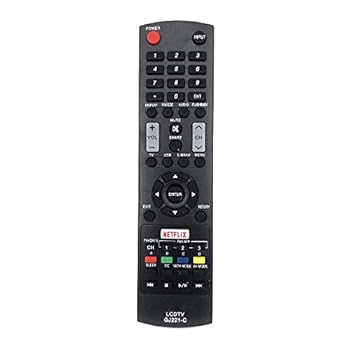 【中古】XINFUTE GJ221-C シャープ液晶テレビリモコン LC-32LE653U LC-40LE653U LC-65LE654U用