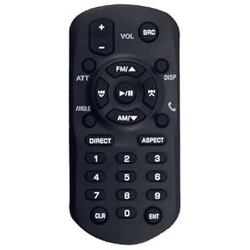 【中古】RM-RK258 交換用リモコン JVC カーステレオ マルチメディアレシーバー KW-V66BT KW-V660BT KW-M650BT KW-M56BT KW-M560BT KW-V350BT KW-V320BT K