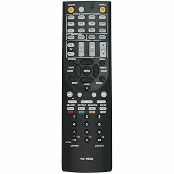 【中古】XINFUTE RC-898M ONKYO AVレシーバーリモコン TX-NR5008 TX-NR709 TX-NR646用