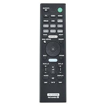 【中古】XINFUTE RMT-AH400U ソニーサウンドバー AVシステム リモコン SA-WZF9 HT-Z9F SA-Z9F用