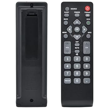 【中古】XINFUTE NH000UD NH001UD Sylvania Emerson TVリモコン LC320EMX LC195EMX LC195SLX用